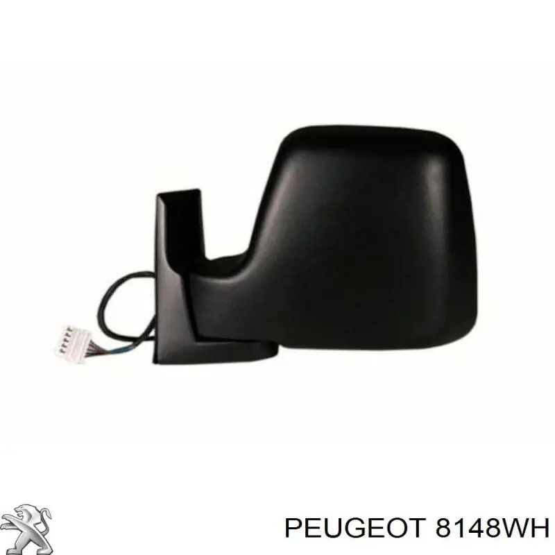 8148WH Peugeot/Citroen espejo retrovisor derecho