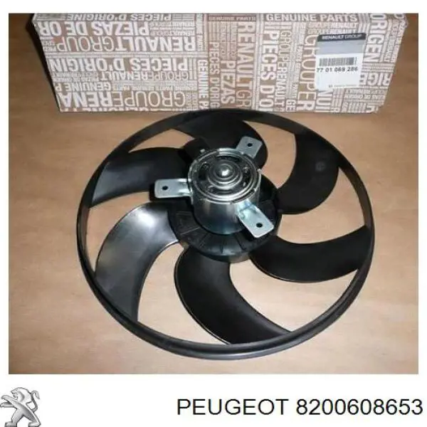 8200608653 Peugeot/Citroen perno de la polea del cigüeñal