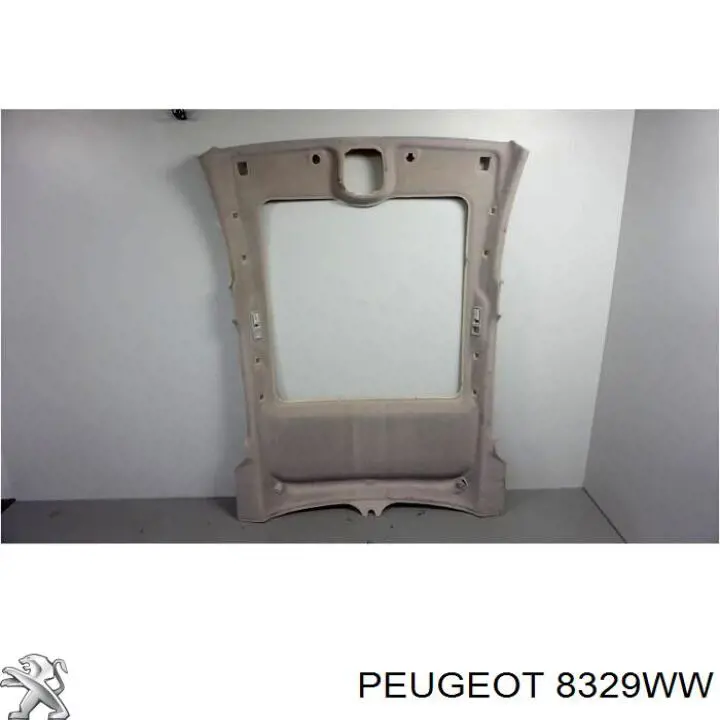  Tapicería de techo para Peugeot 407 6E