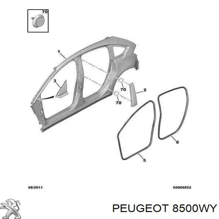 8500WY Peugeot/Citroen 