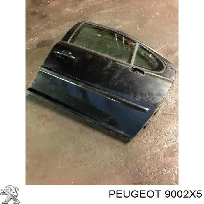  Puerta delantera izquierda para Peugeot 207 WA, WC