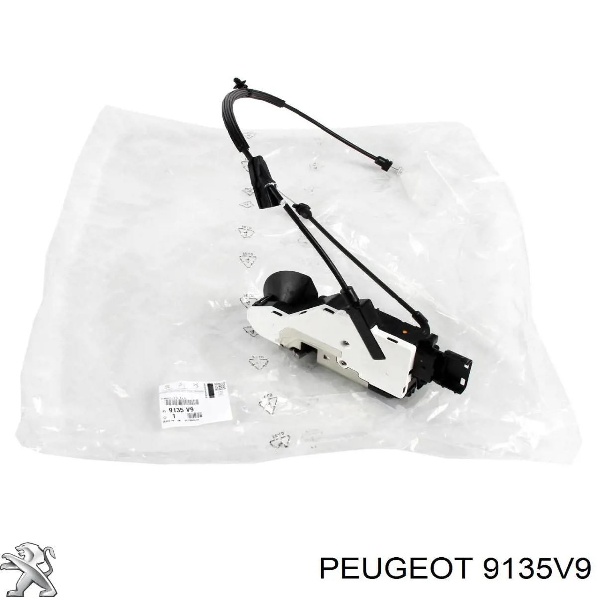  Cerradura de puerta delantera izquierda para Peugeot 207 WK