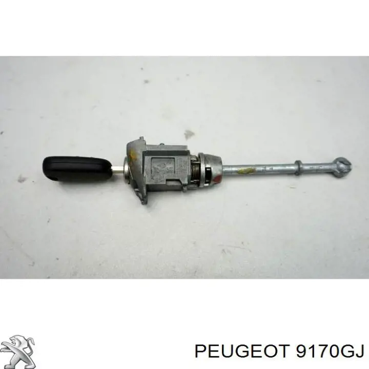  Cilindro de cerradura de puerta delantera izquierda para Peugeot 308 1 