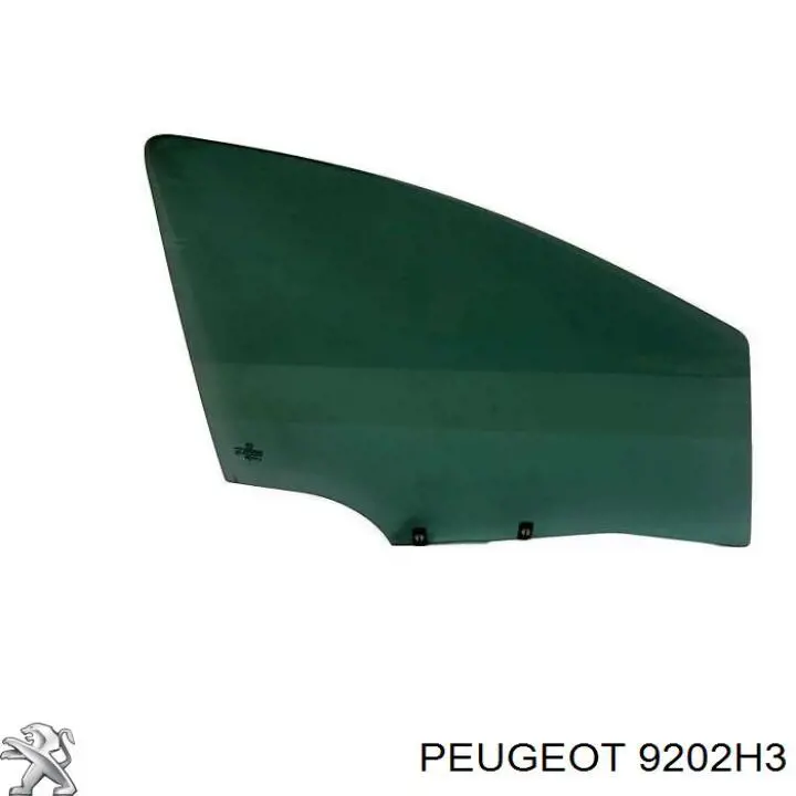  Luna de puerta delantera derecha para Peugeot 207 WA, WC