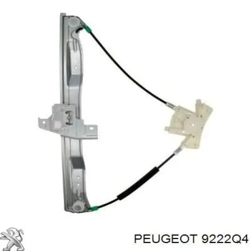  Mecanismo de elevalunas, puerta delantera derecha para Peugeot 407 6D