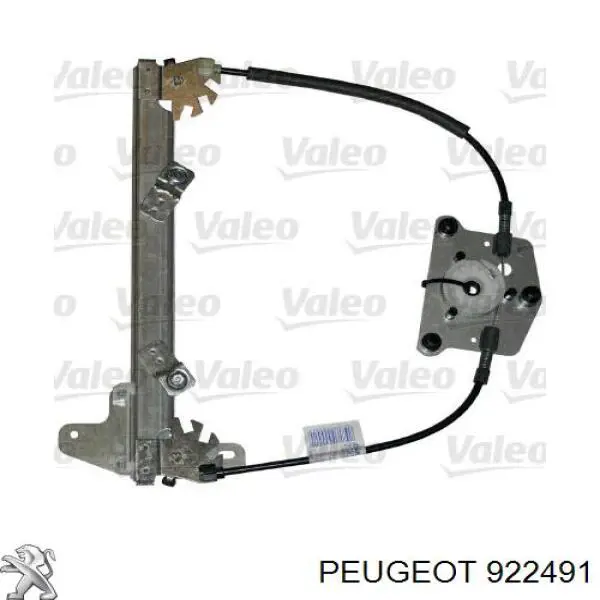  Mecanismo de elevalunas, puerta trasera derecha para Peugeot 407 6D