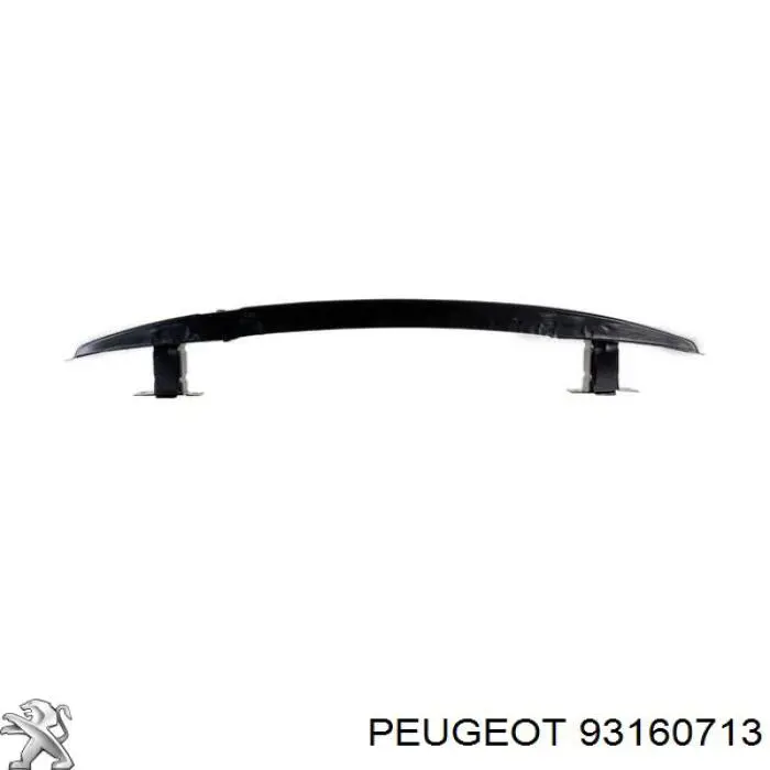 93160713 Peugeot/Citroen refuerzo parachoque delantero