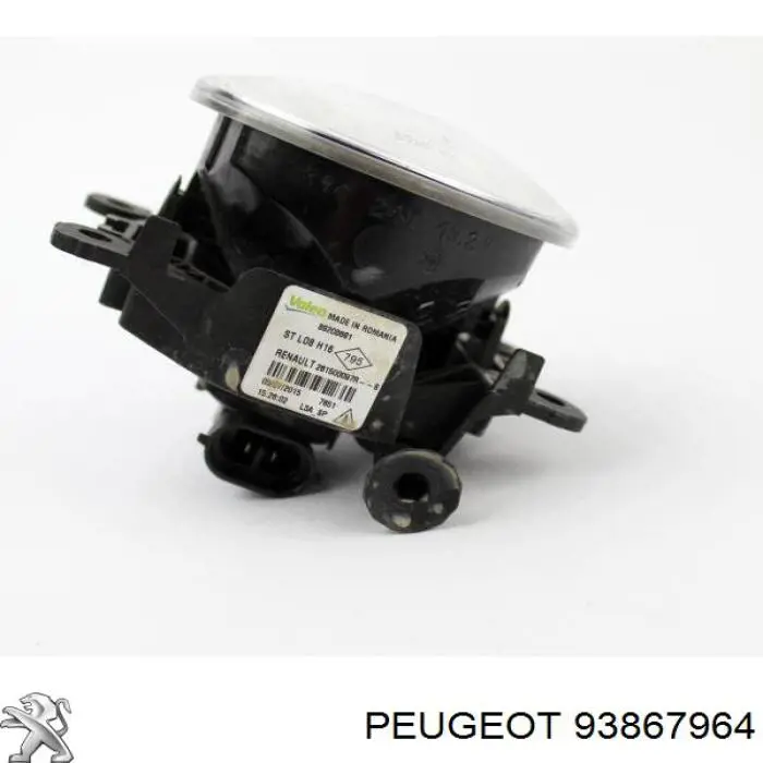 93867964 Peugeot/Citroen faro antiniebla izquierdo / derecho