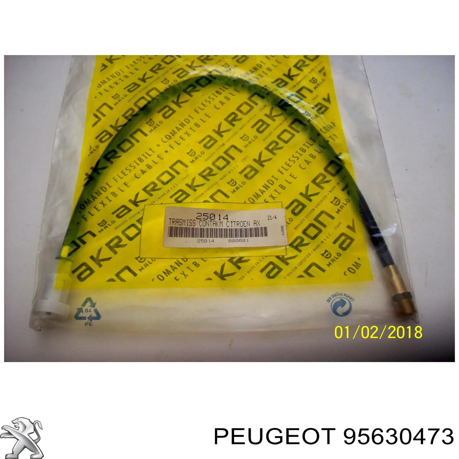 95630473 Peugeot/Citroen cable para velocimetro