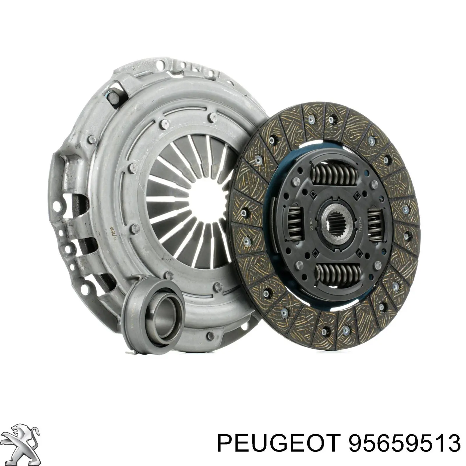 95659513 Peugeot/Citroen kit de embrague (3 partes)