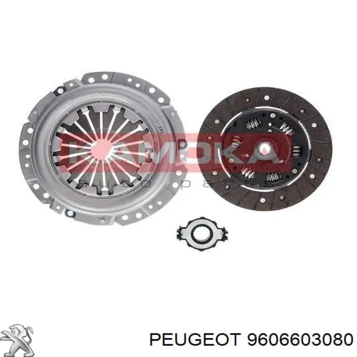 9606603080 Peugeot/Citroen plato de presión del embrague