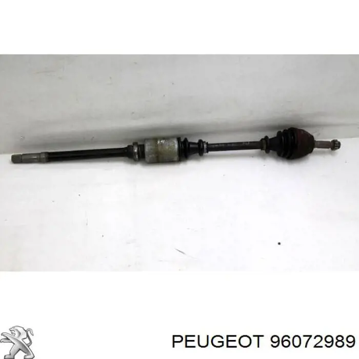 96072989 Peugeot/Citroen árbol de transmisión delantero derecho