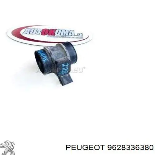 9628336380 Peugeot/Citroen sensor de flujo de aire/medidor de flujo (flujo de aire masibo)