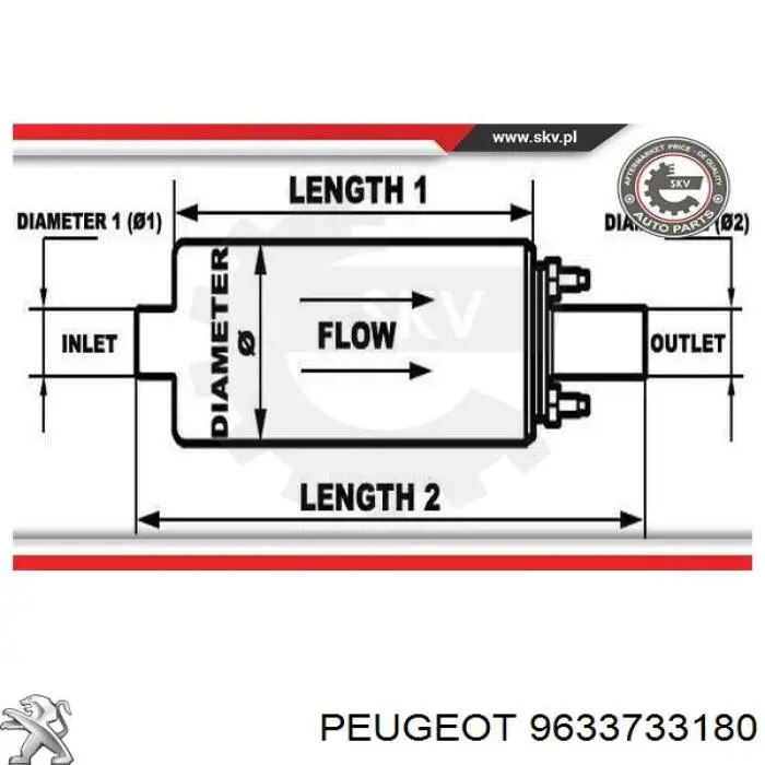 9633733180 Peugeot/Citroen 