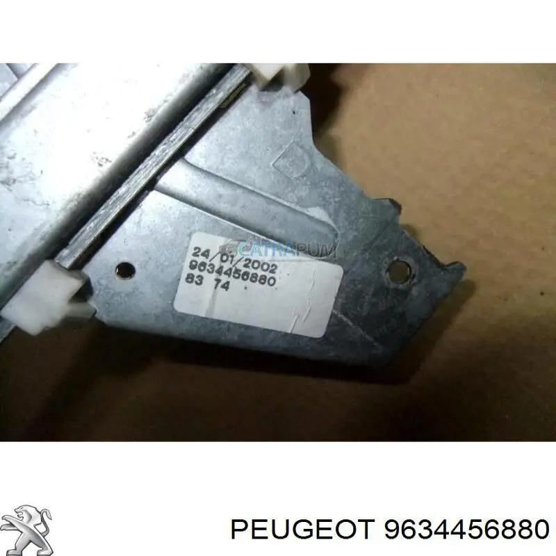 9634456880 Peugeot/Citroen mecanismo de elevalunas, puerta delantera derecha