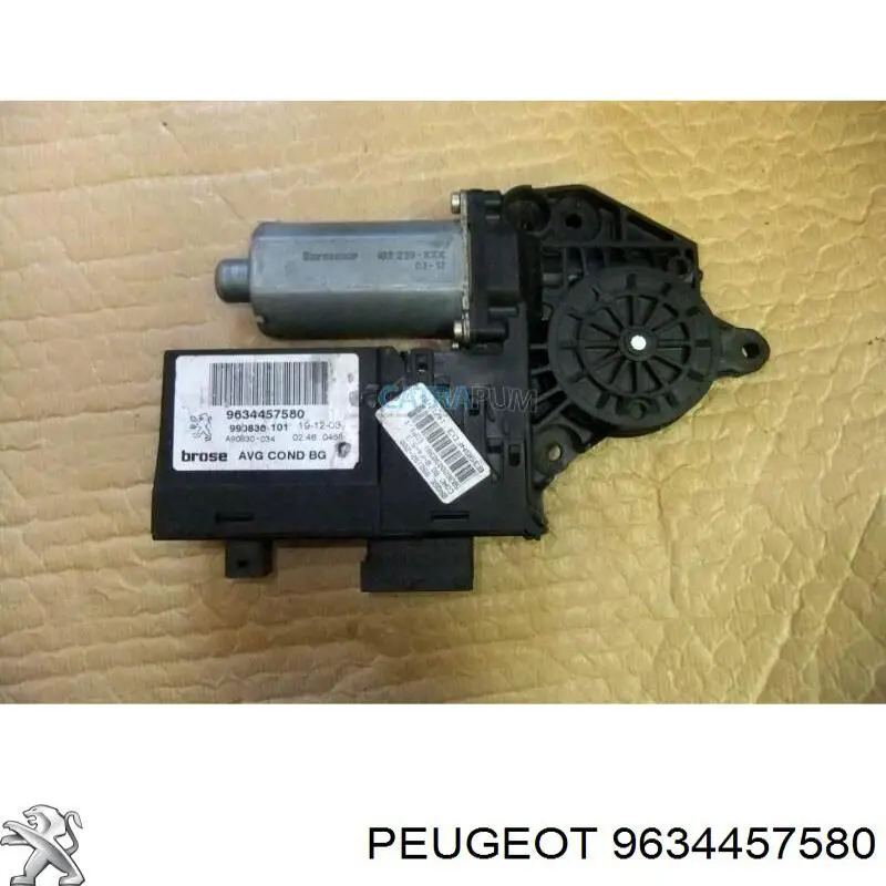  Motor eléctrico, elevalunas, puerta delantera izquierda para Peugeot 307 3H