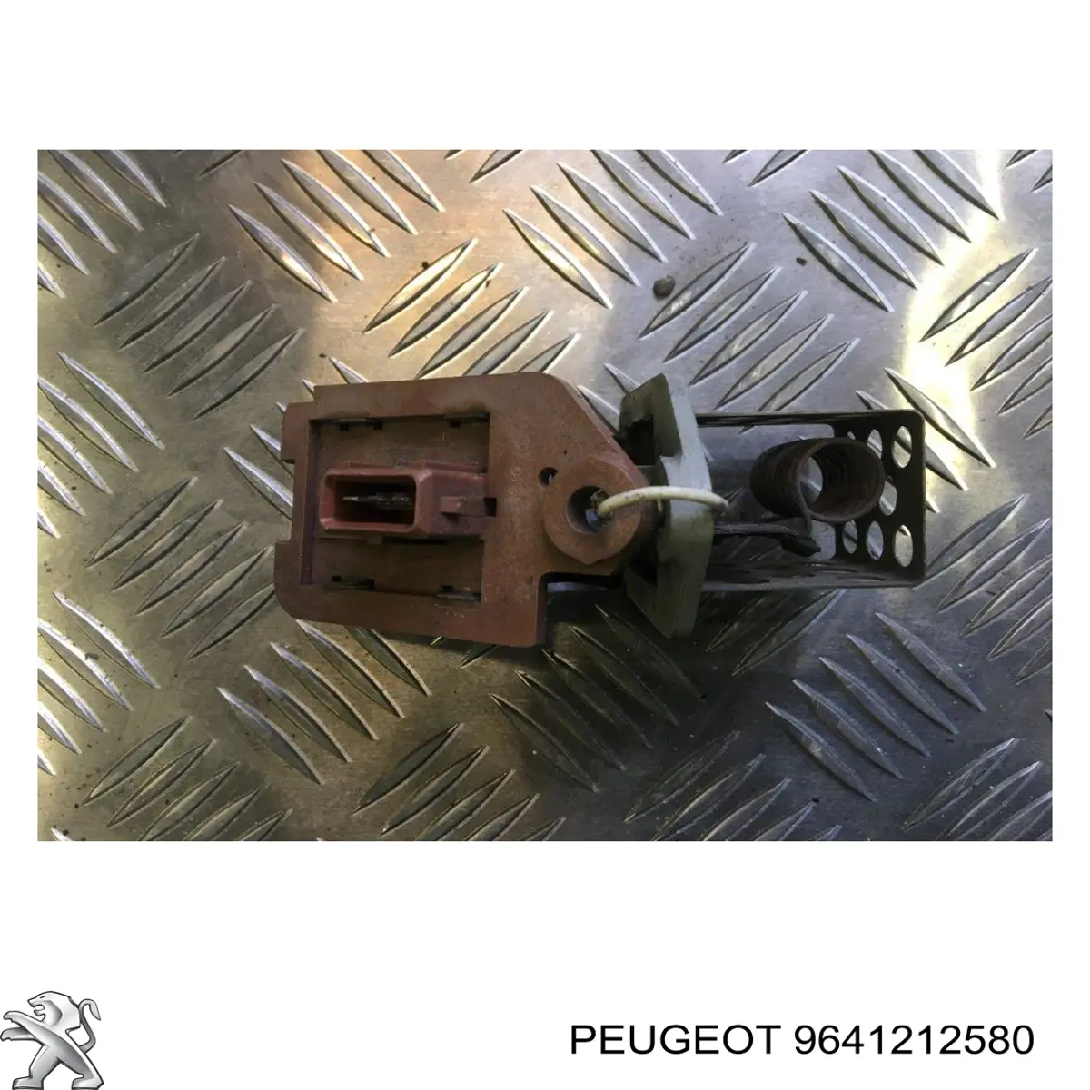 9641212580 Peugeot/Citroen control de velocidad de el ventilador de enfriamiento (unidad de control)