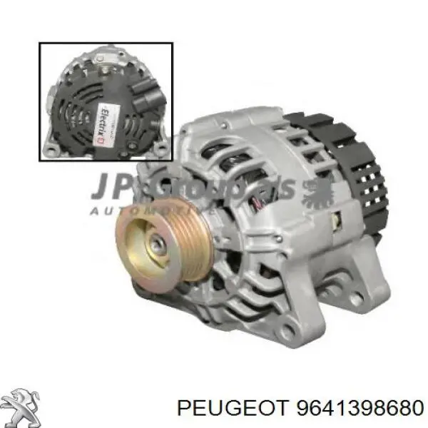 9641398680 Peugeot/Citroen alternador