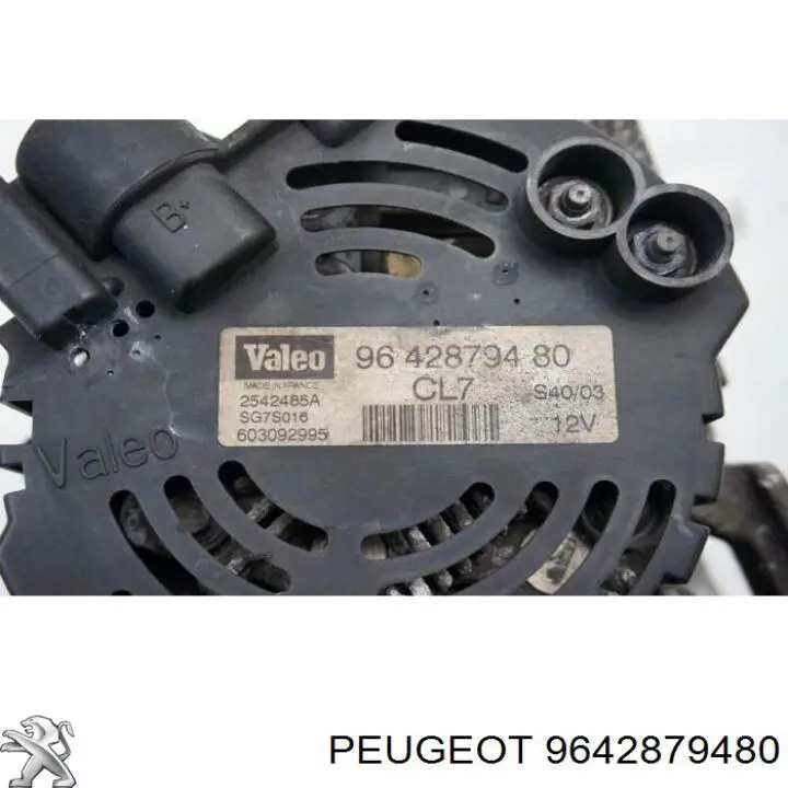 9642879480 Peugeot/Citroen alternador