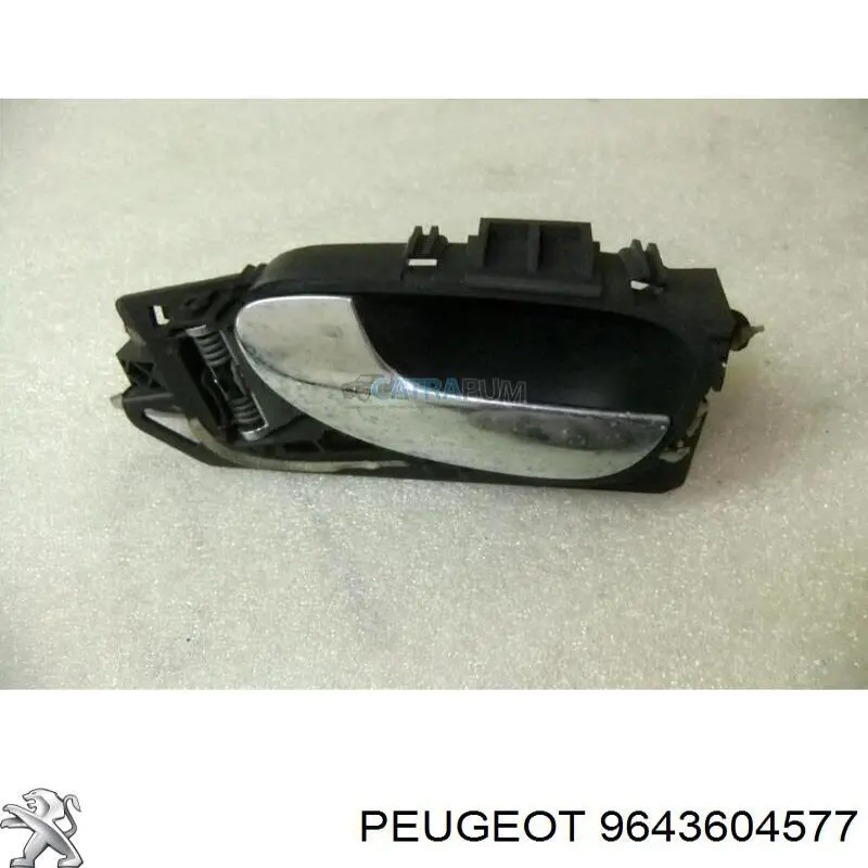  Manecilla de puerta, equipamiento habitáculo, izquierda delantera/trasera para Peugeot 307 3A, 3C