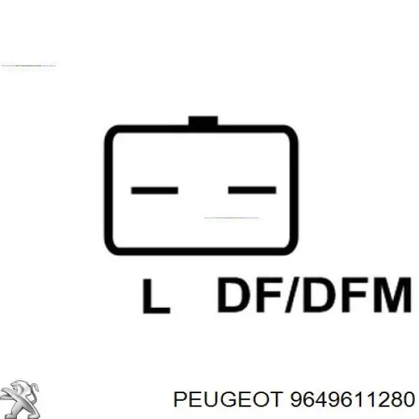 9649611280 Peugeot/Citroen alternador