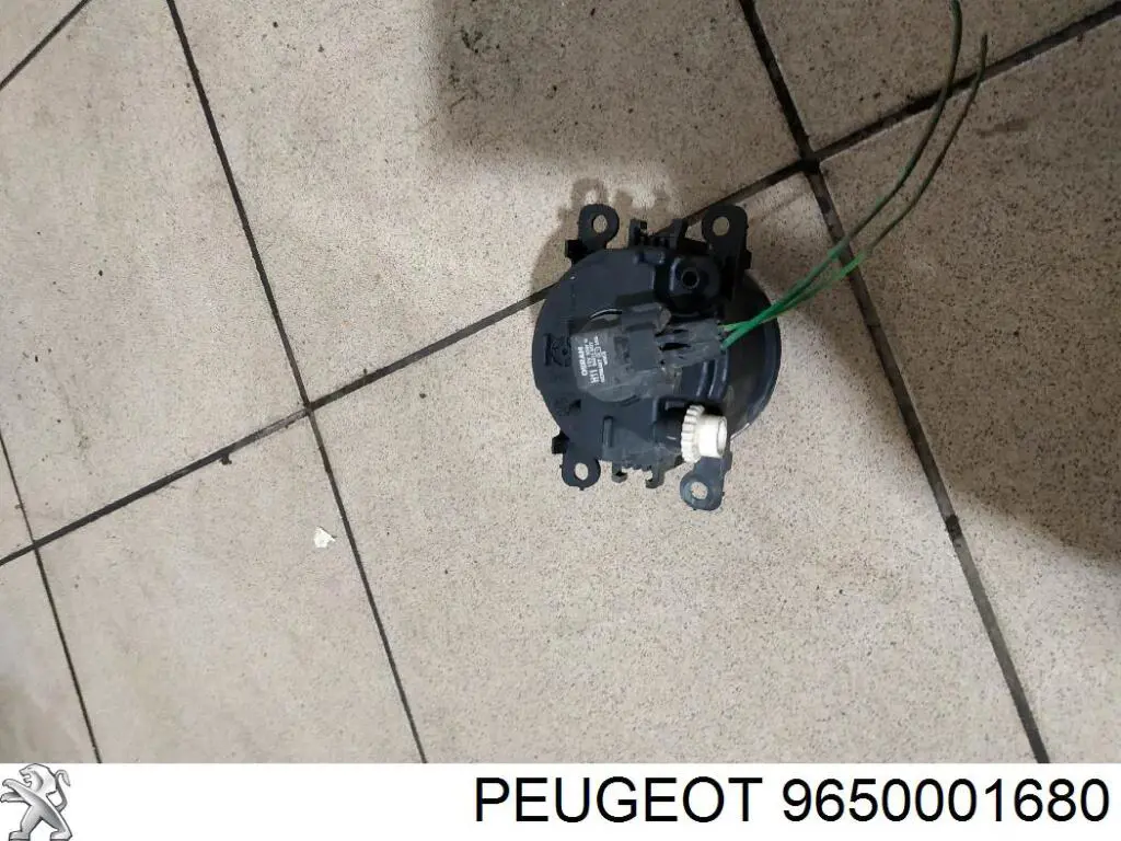 9650001680 Peugeot/Citroen faro antiniebla izquierdo / derecho