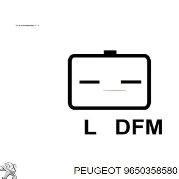 9650358580 Peugeot/Citroen alternador