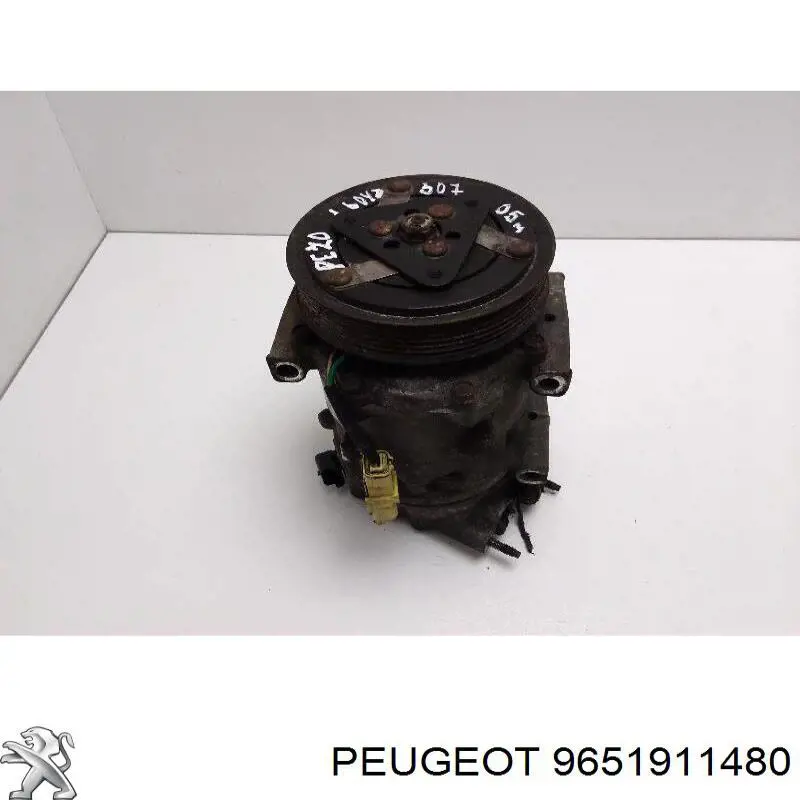 9651911480 Peugeot/Citroen compresor de aire acondicionado