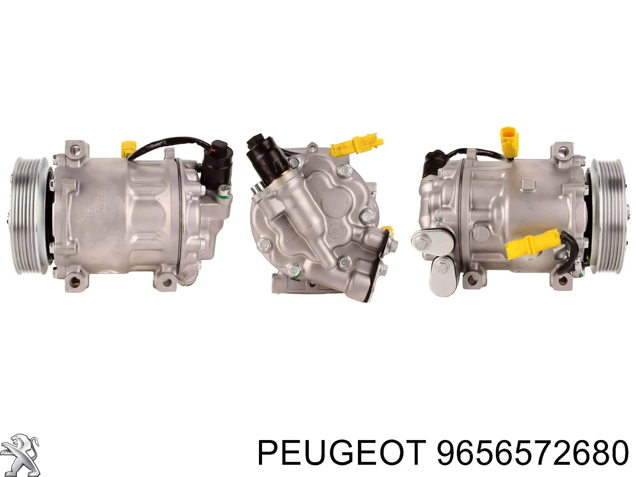 9656572680 Peugeot/Citroen compresor de aire acondicionado