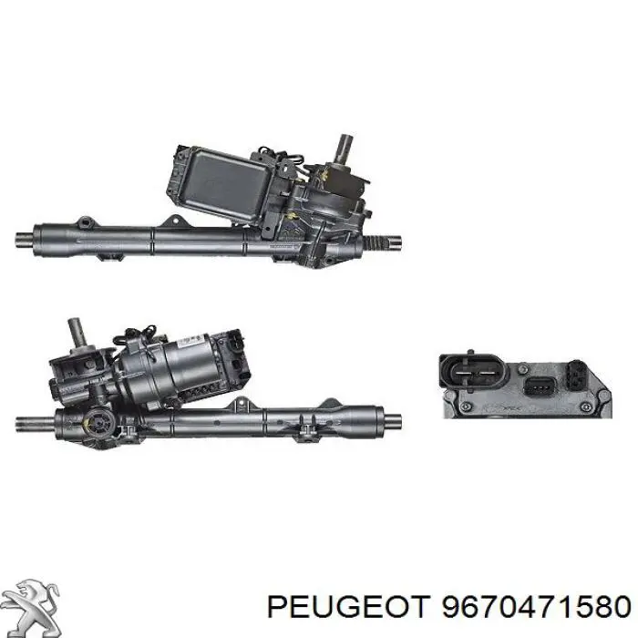 9670471580 Peugeot/Citroen cremallera de dirección