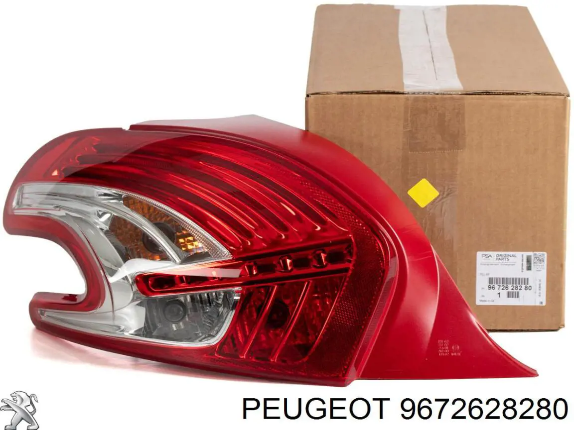 9672628280 Peugeot/Citroen piloto posterior izquierdo