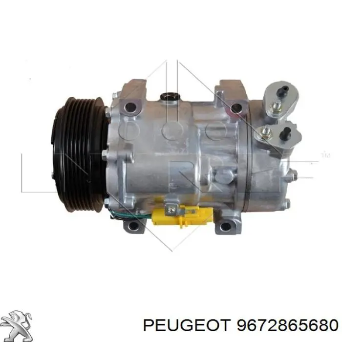 9672865680 Peugeot/Citroen compresor de aire acondicionado