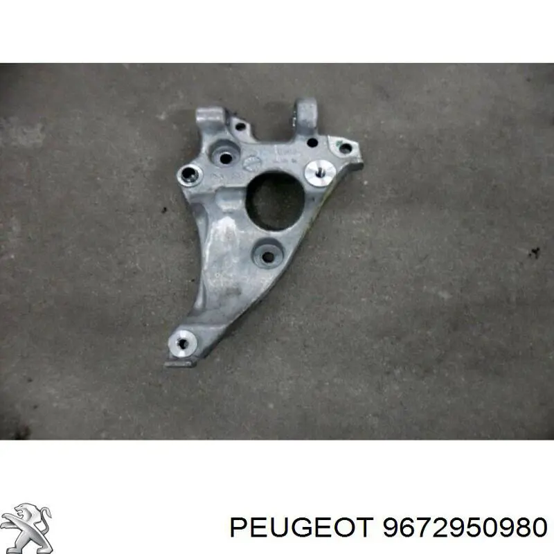 9672950980 Peugeot/Citroen compresor de aire acondicionado soporte