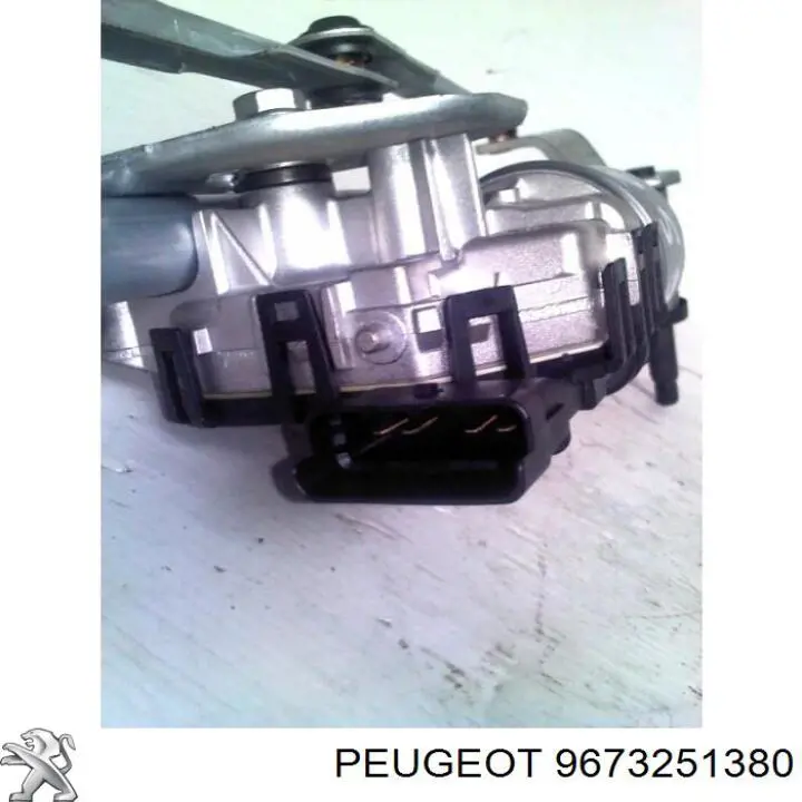  Motor limpiaparabrisas luna trasera para Peugeot 208 CA, CC