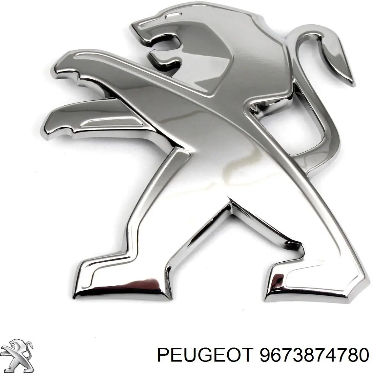  Emblema de capó para Peugeot 208 CA, CC