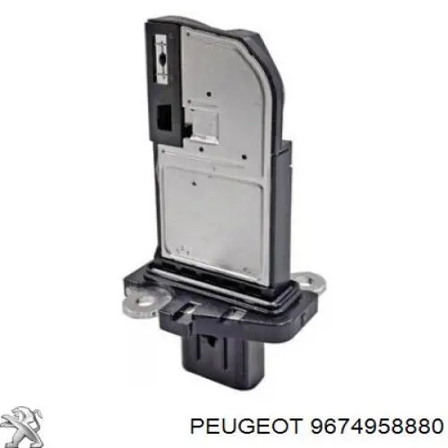 9674958880 Peugeot/Citroen sensor de flujo de aire/medidor de flujo (flujo de aire masibo)