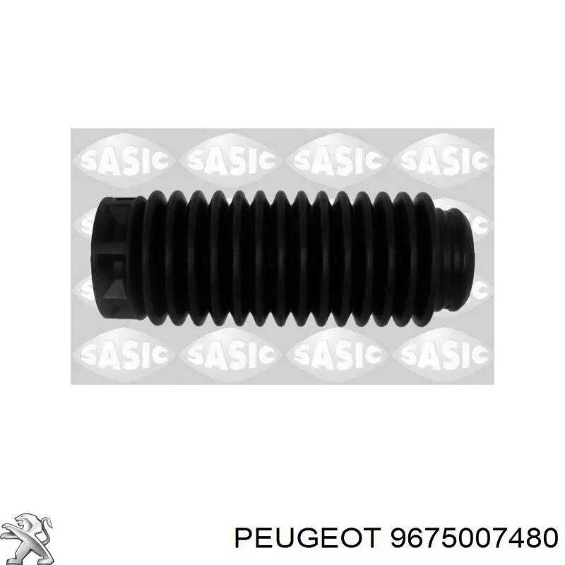 9675007480 Peugeot/Citroen almohadilla de tope, suspensión delantera