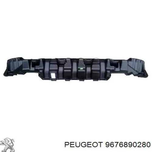  Refuerzo paragolpes trasero para Peugeot 408 