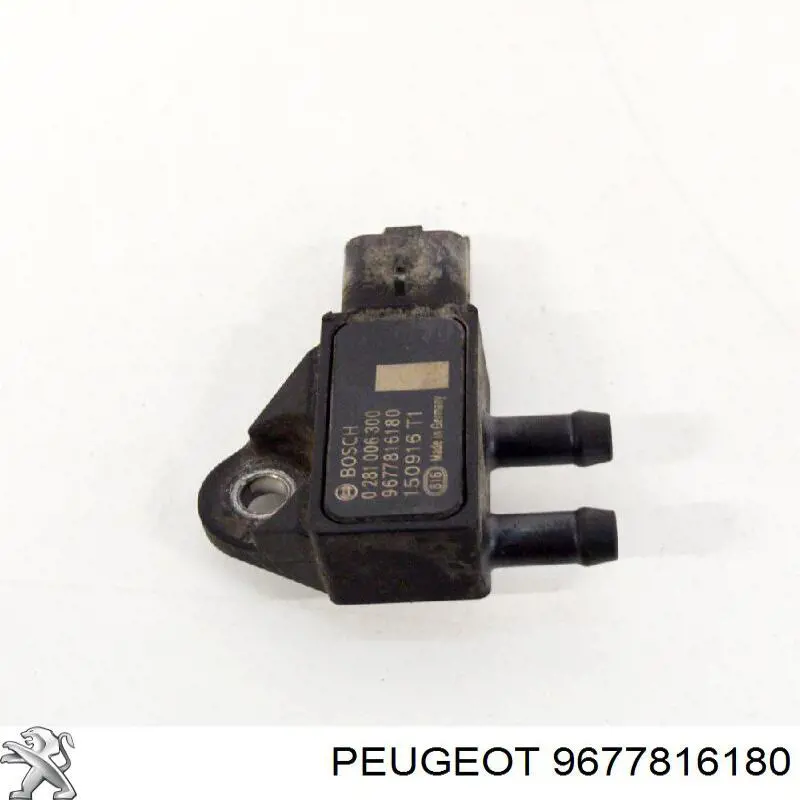 9677816180 Peugeot/Citroen sensor de presion de escape