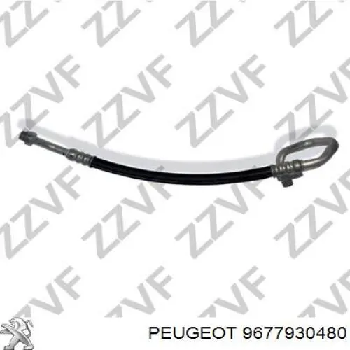 9677930480 Peugeot/Citroen tubería de alta presión, aire acondicionado, de compresor aire acondicionado a condensador