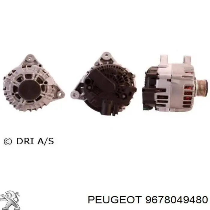 9678049480 Peugeot/Citroen alternador