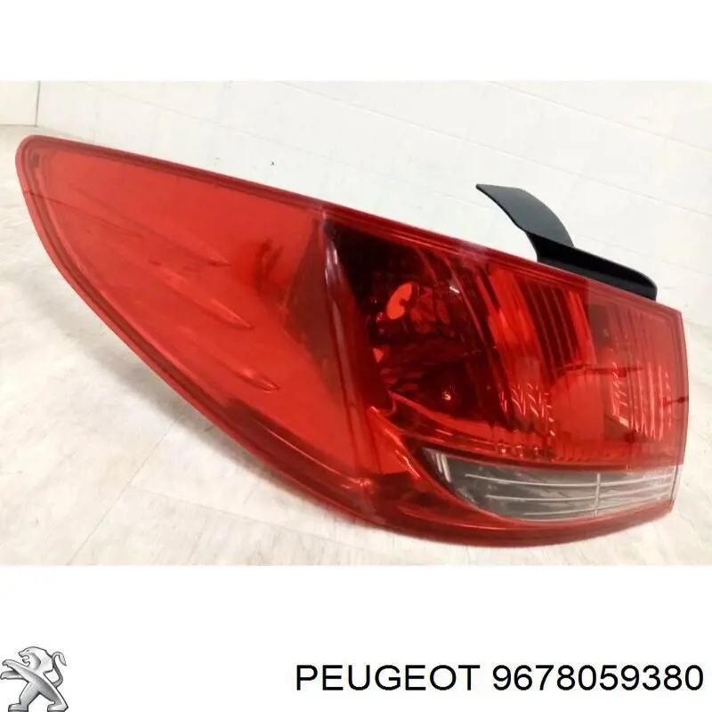  Piloto posterior exterior izquierdo para Peugeot 408 