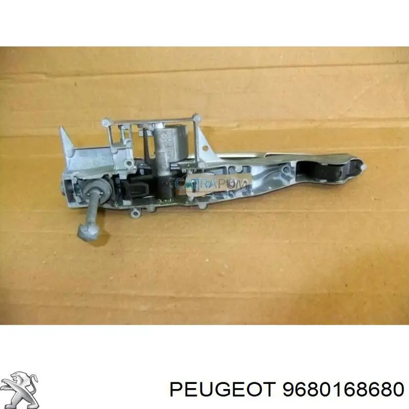 9680168680 Peugeot/Citroen tirador de puerta exterior delantero izquierda