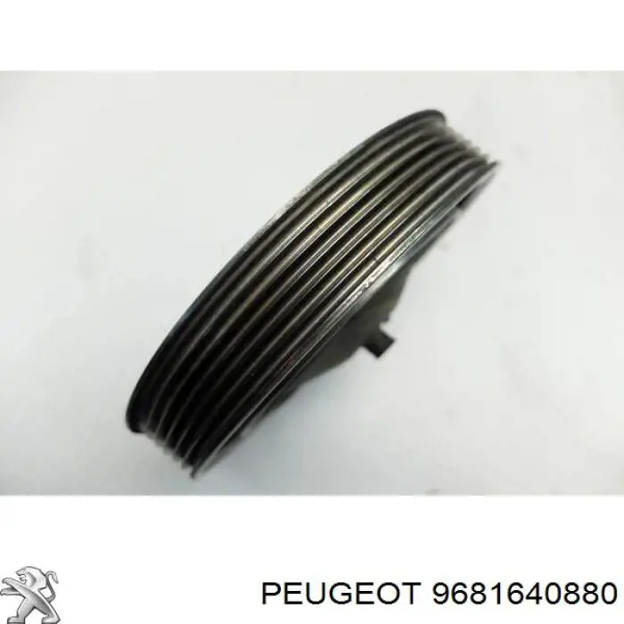 9681640880 Peugeot/Citroen polea, cigüeñal