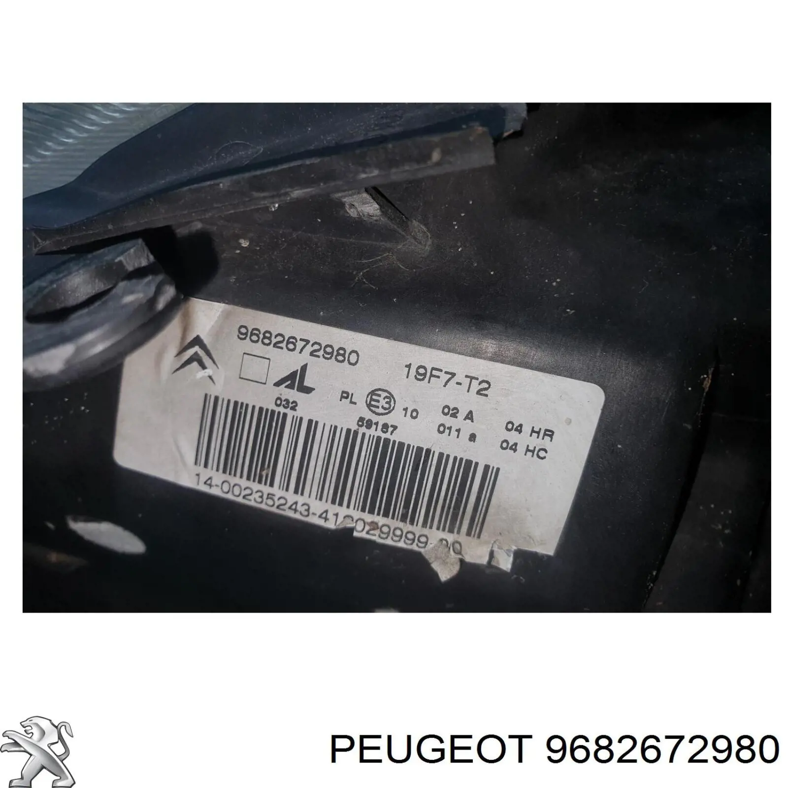 9682672980 Peugeot/Citroen faro derecho