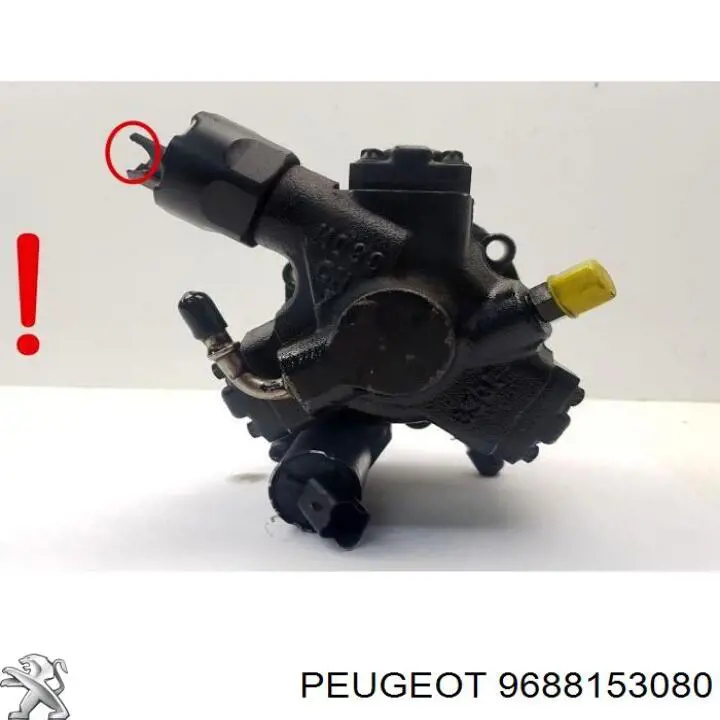 9688153080 Peugeot/Citroen bomba de alta presión