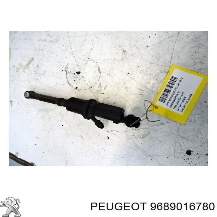 9689016780 Peugeot/Citroen cilindro maestro de embrague