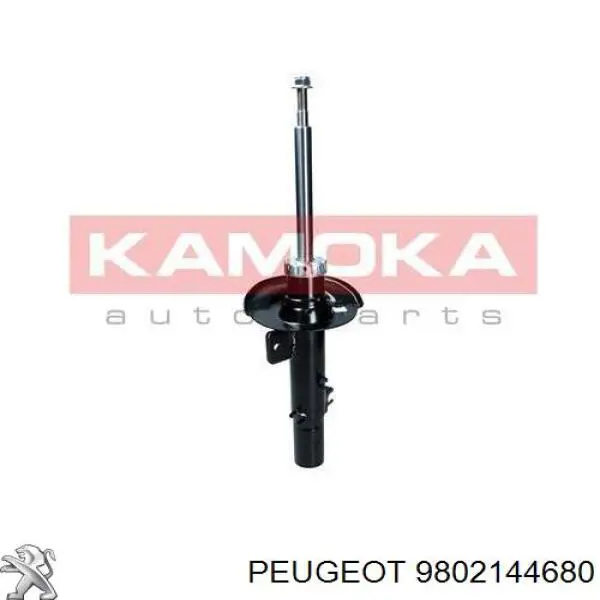 9802144680 Peugeot/Citroen amortiguador delantero derecho