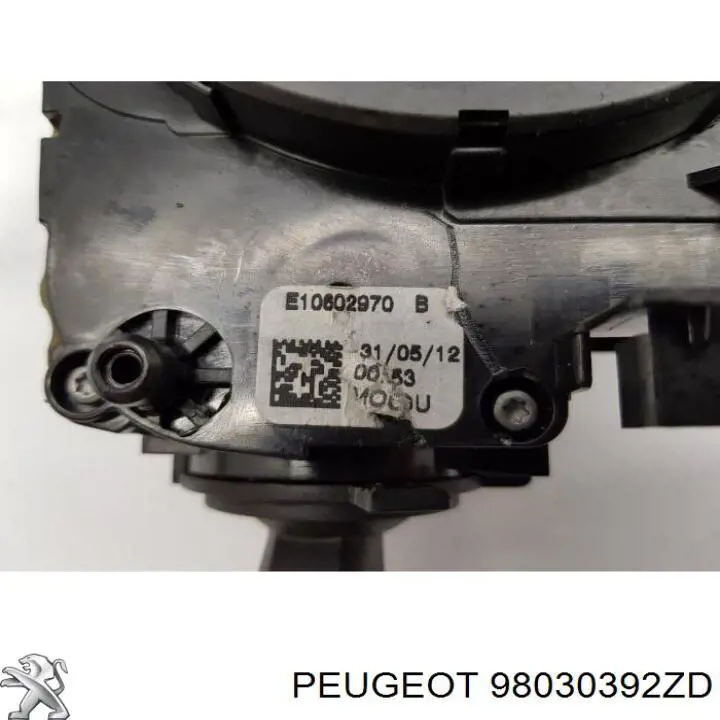 98030392ZD Peugeot/Citroen conmutador en la columna de dirección completo