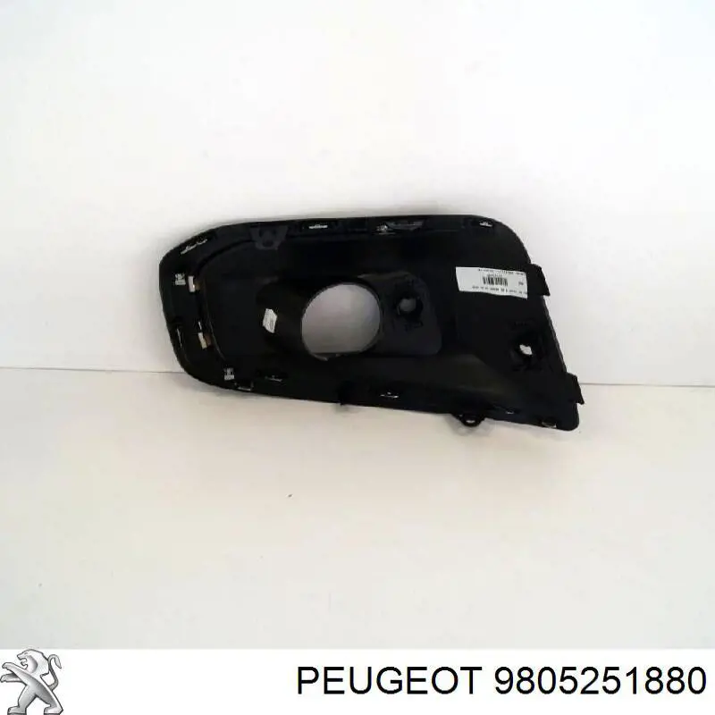 9805251880 Peugeot/Citroen embellecedor, faro antiniebla izquierdo